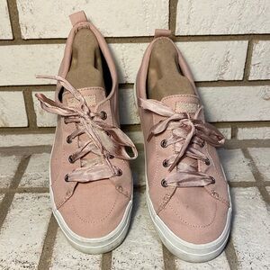 Women’s Pink Casual Canvas Sneakers